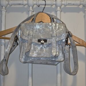 LATICO Sparkling Silver Mini Bag